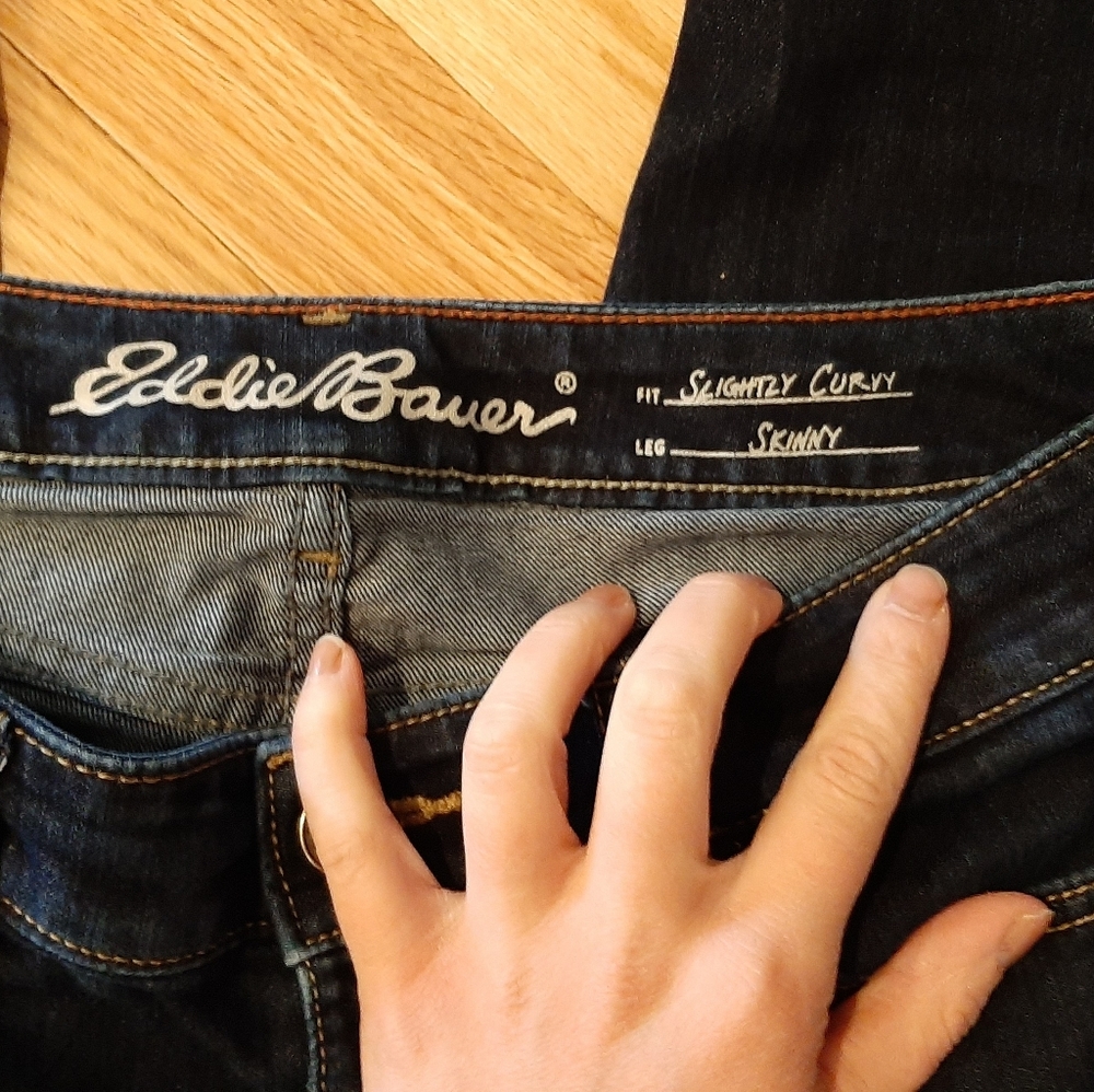 Eddie Bauer Slighty Curvy/Skinny Jeans